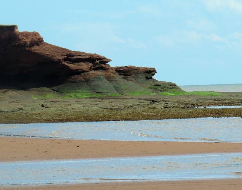 Cliffs at Canoe Cove Provincial Park