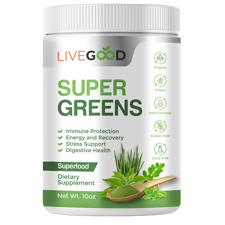 LiveGreen Organic Powdered Greens